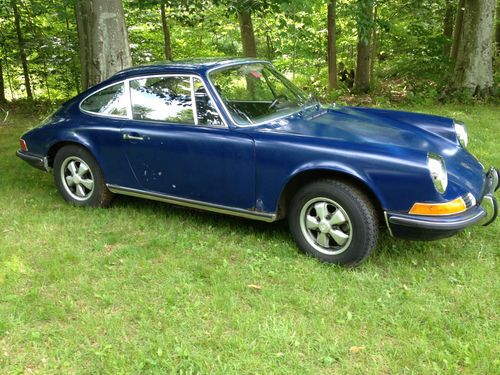 1971 porsche 911 t one owner car, orig. leather seats, numbers matching