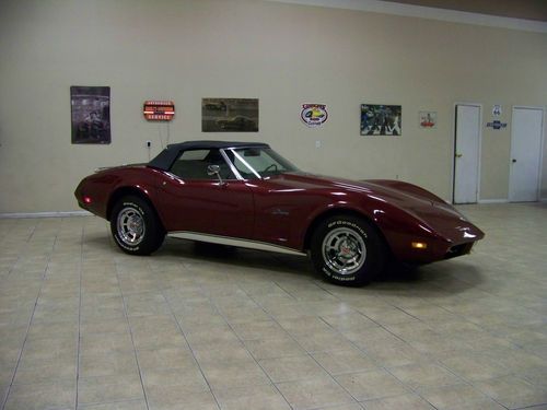 74 corvette convertible l48 350 4 speed a/c