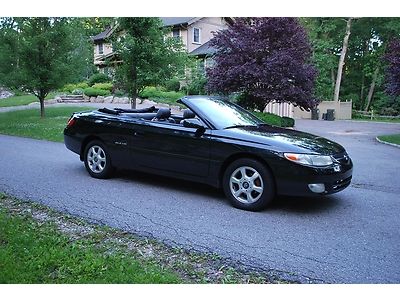 2001 toyota camry solara sle v6 convertible