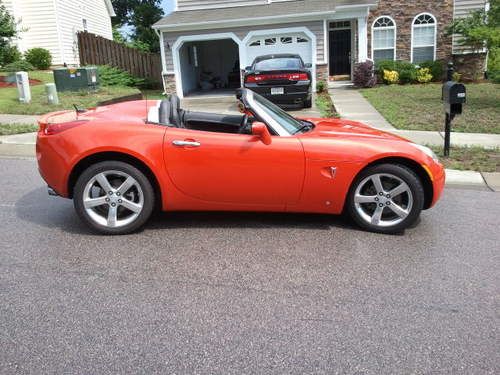 2008 pontiac solstice gxp convertible 2-door 2.0l
