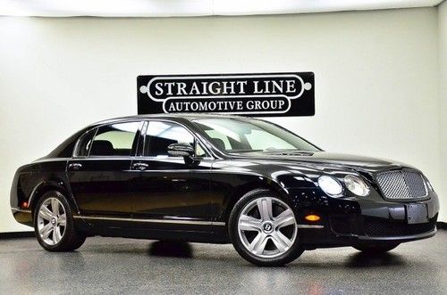 2009 bentley continental flying spur black w/ low miles