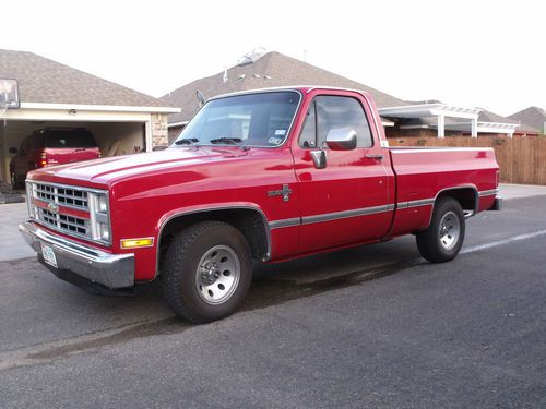 1987 chevy silverado swb with 57k original miles r10 c10 cold a/c cruise works