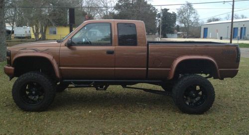 1990 chevrolet k1500 cheyenne extended cab pickup 2-door 5.7l