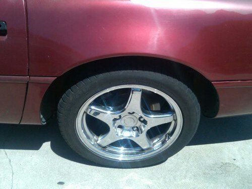 1992 corvette zr1 rims glass top lt1 new tranny and ac alarm!!!sports car, image 5