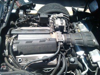 1992 corvette zr1 rims glass top lt1 new tranny and ac alarm!!!sports car, image 8