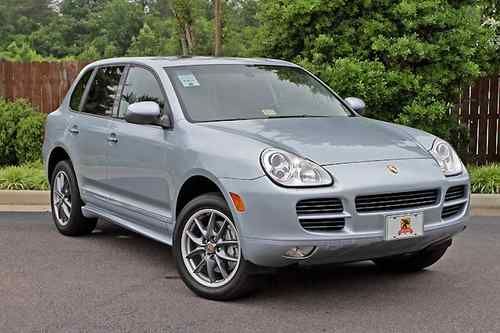 2006 porsche cayenne s titanium edition, iceland silver metallic, porsche cpo