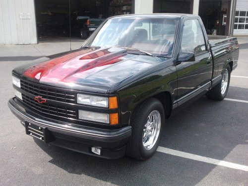 1990 chevrolet 454 ss truck with 555 edelbrock pat musi big block