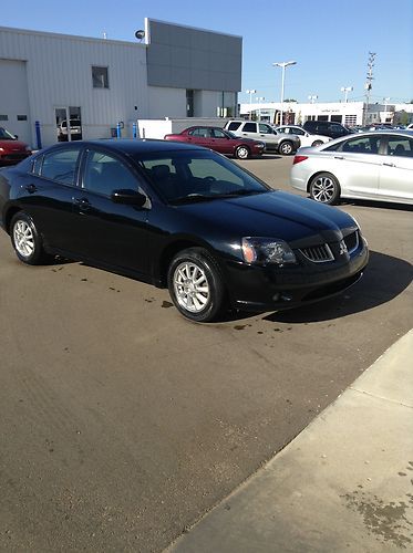 2005 mitsubishi galant es sedan 4-door 2.4l 4 cylinder black leather alloy wheel