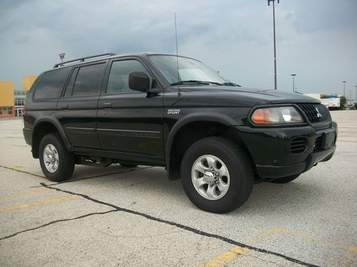 2002 mitsubishi montero sport awd 4dr suv! / one owner v6/3.0l