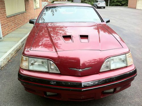 1988 ford thunderbird turbo sedan 2-door 2.3l