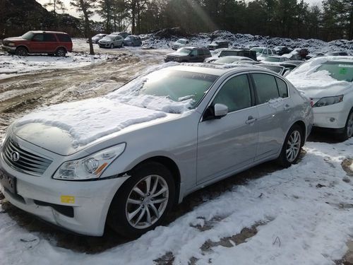 2009 infinity g37x sedan flood from sandy salvage ny title