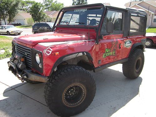 1995 land rover defender 90  !!! no reserve !!! real north american spec d90