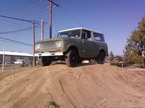 Barn find, rust free 1971 scout 800b