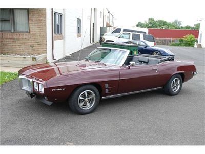 1969 pontiac firebird convertible full restoration 350 automatic