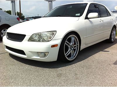 Lexus is 300 luxury sport sedan leather sun roof new tires wheels touch screen