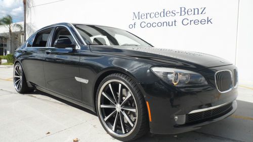 2009 bmw 750li base sedan 4-door 4.4l