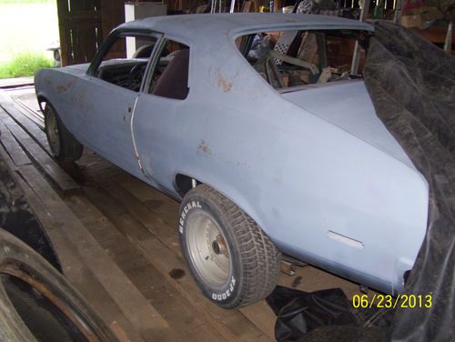 '73 nova (barn find) 350, 4 speed