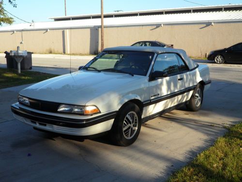 1990 pontiac sunbird convertible