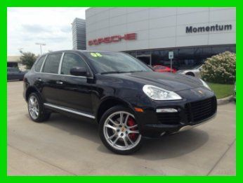 2008 porsche cayenne turbo 81k mi. clean!! nav, pasm, air ride susp, prk assist