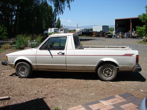 Vw rabbit pickup diesel