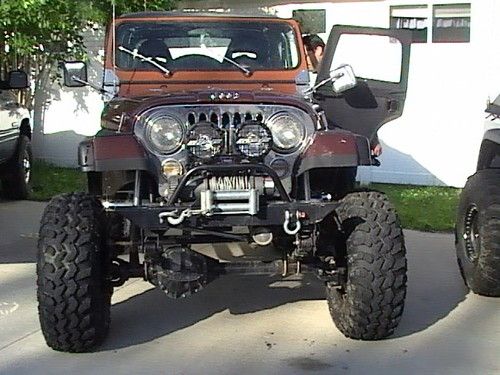 Cj5 built for rock climbing