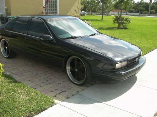 1995 chevrolet chevy impala 22 inch american racing nova wheels upgrades galore