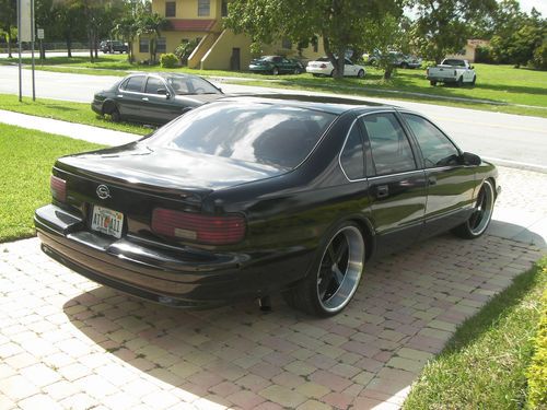 1995 Chevrolet Chevy Impala 22 Inch American Racing Nova Wheels upgrades galore, image 6