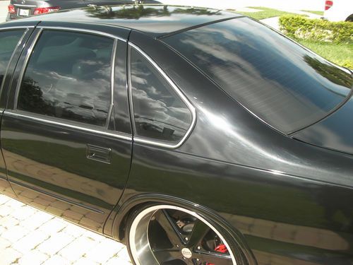 1995 Chevrolet Chevy Impala 22 Inch American Racing Nova Wheels upgrades galore, image 7