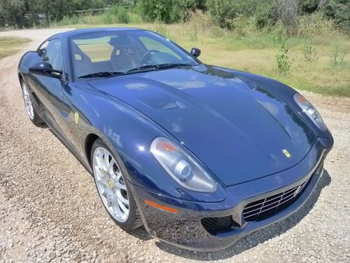 2008 ferrari 599 gtb salvage title top notch repair 25k miles nice!