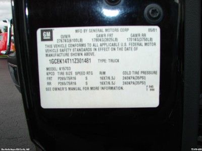2001 Chevrolet Silverado 1500 LS ZR1 5.3L V8 Automatic, image 16