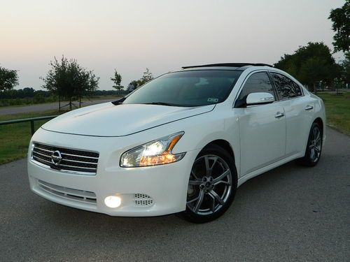 2012 nissan maxima 3.5 sv premium navi panoramic roof leather --- free shipping