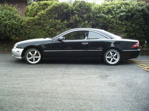 2001 mercedes-benz cl500 base coupe 2-door 5.0l  no reserve