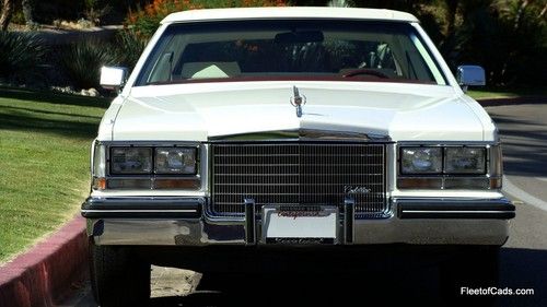 1984 cadillac seville, one of a kind, triple white, no reserve!