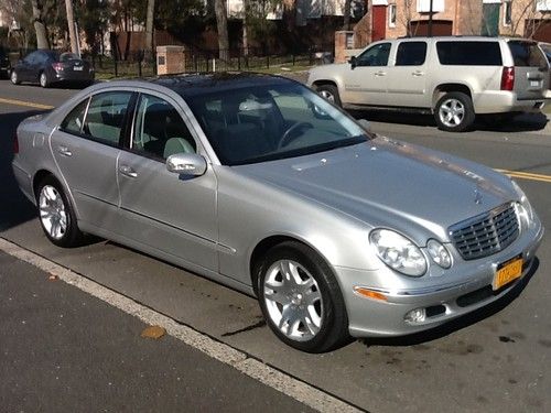 2003 mercedes e 500 sport pkg, leather, panorama sunroof, clean