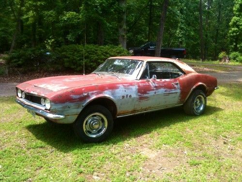 1967 chevrolet camaro base hardtop 2-door 3.8l