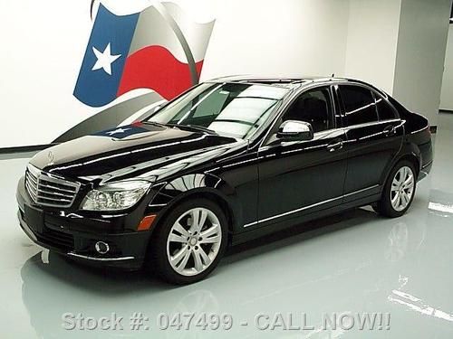 2009 mercedes-benz c300 luxury pano sunroof only 57k mi texas direct auto