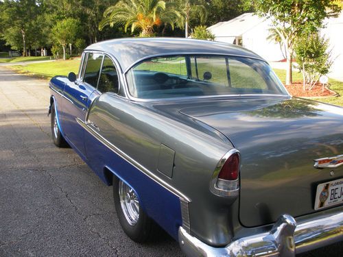55 BelAir Hardtop 2dr 350/AC PS PB Disc front 5 speed Trans., image 2