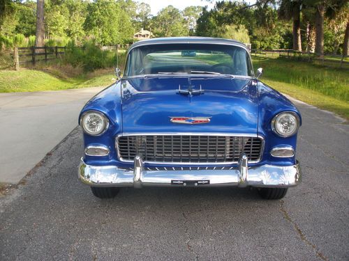55 BelAir Hardtop 2dr 350/AC PS PB Disc front 5 speed Trans., image 3
