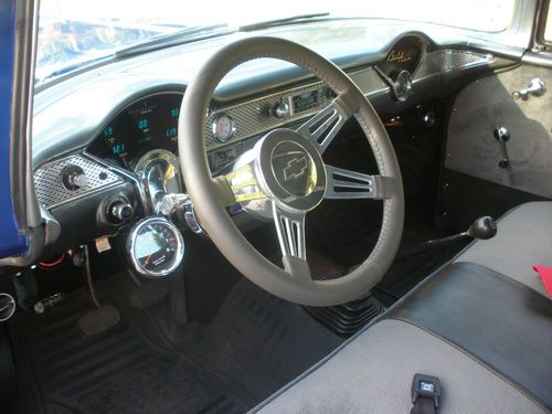 55 BelAir Hardtop 2dr 350/AC PS PB Disc front 5 speed Trans., image 6