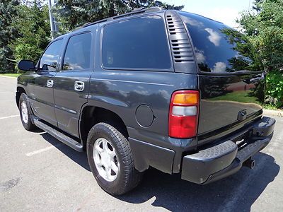 2003 GMC YOUKON DENALI AWD 3RD SEAT DVD LEATHER LOADED RUNS GREAT NO RESERVE, image 3