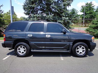 2003 GMC YOUKON DENALI AWD 3RD SEAT DVD LEATHER LOADED RUNS GREAT NO RESERVE, image 6