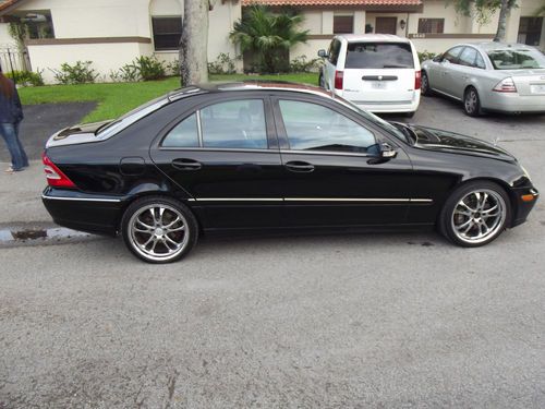 2004 mercedes-benz c230 kompressor sedan 4-door 1.8l