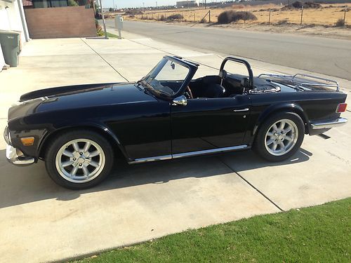 Fully restored supercharged 1971 tr6