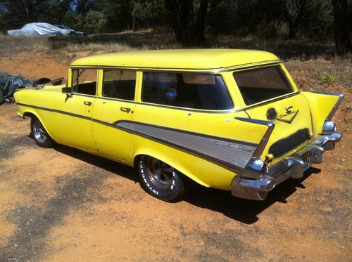 1957 chevy 150 4 door wagon