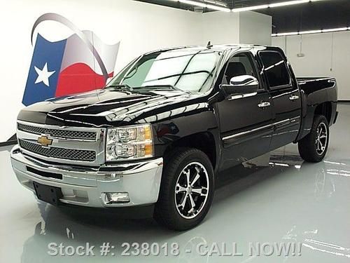 2012 chevy silverado lt crew cab 6-passenger 20's 21k texas direct auto