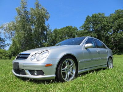 Amg c55 smoke free new dealer trade sunroof 5.5l v8 cd special edition fast fun