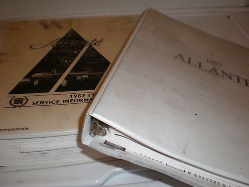 1987 Cadillac Allante Convertible 2-Door 4.1L, image 10