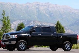 5.9l cummins diesel certified 4x4 mega cab cd tint bed liner 2-owner low miles