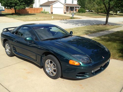 1994 mitsubishi 3000gt base coupe 2-door 3.0l, manual trans, green