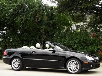 2009 clk350 sport cabriolet,nav, bluetooth, heated seats --&gt; texascarsdirect.com